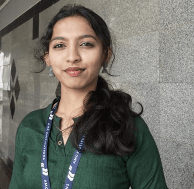 Likhitha, AMC student